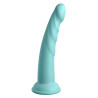 Pipedream Extreme Toyz Gode silicone Slim Seven 18 x 3.6cm Turquoise